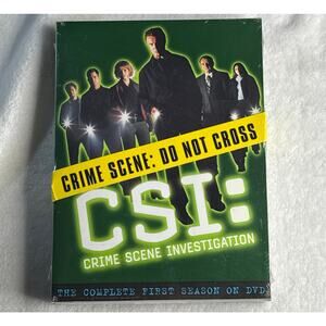 CSI: Crime Scene Investigation – Complete First Season DVD Box Set New Sealed